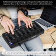 thumbnail image 4 of M-VAVE - Mezclador de control inalámbrico MID, teclado dinámico profesional semiponderado Bluetooth,, 4 of 7