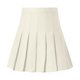 thumbnail image 2 of Gibobby Plisado Mini Falda De Las Falda plisada sólida para mujer y niña, falda básica, falda de diseño Aline(Beige， M), 2 of 4