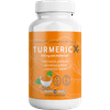 QFL TurmericX Veg Caps(120)- 2 Month Supply-1500MG. 95% Curcumin Turmeric Powder with Ginger, Black Pepper - Ayurvedic Non-GMO Antioxidant & Anti-Inflammatory Joint Pain Relief