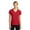 True Red, variant on Sport-Tek ® Ladies Ultimate Performance V-Neck. LST700