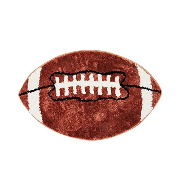 Tapis de Classification de Produits - Tapis de Salle de Bain de Football / Tapis de Bain à Thème Football pour Salon et Chambre