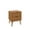 Caramel, variant on Solid Wood Nightstand – 2 Drawer Modern Bedside Table for Bedroom, Apartment or Small Spaces