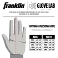 thumbnail image 5 of Franklin Sports MLB Pro Classic Batting Gloves, Red, Adult Small, 5 of 6