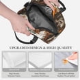 thumbnail image 3 of Uemuo Cartoon Scottish Duck Printed Lunch Bag Lunch Box Reusable Insulated Lunch Tote Bag, Leakproof Thermal Cooler Sack Food Handbags Case High Capacity, 3 of 5
