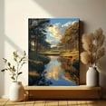 thumbnail image 6 of Scenic Golf Course Canvas Print/Wall Art， Perfect for Living Room， Office， Hallway， and Golf Club Decor., 6 of 8