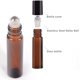 thumbnail image 3 of Rodillo de vidrio ámbar de 10 ml con 3 bolas adicionales y accesorios para aceites esenciales, 3 of 7