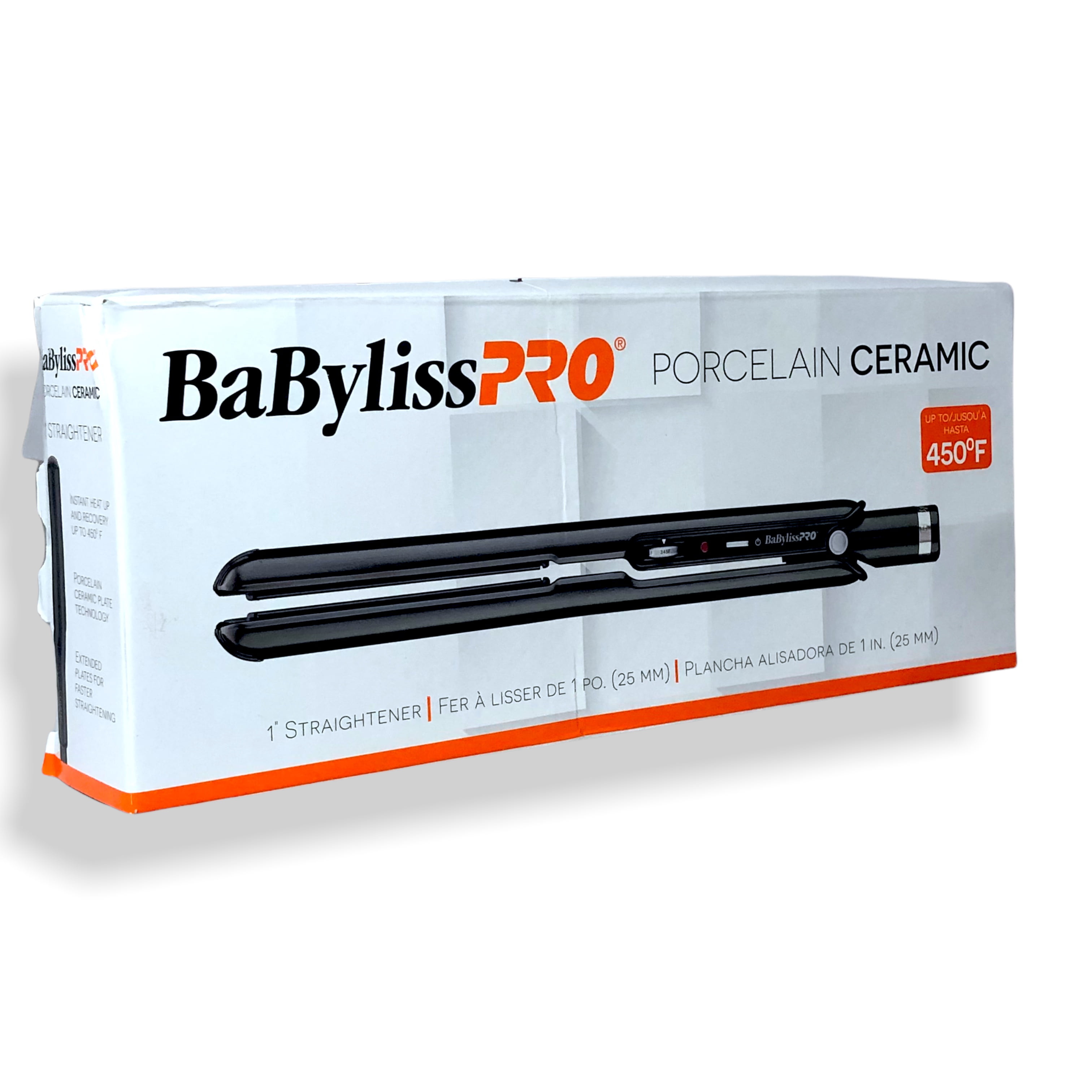 Plancha Para Cabello Babyliss Pro Porcelain Ceramica 9557 Bodega
