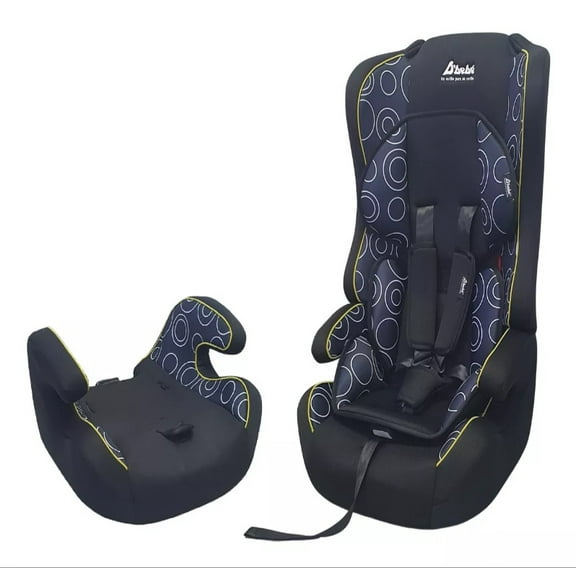Autoasiento Booster D’ Bebé Maxi 2 en 1 Negro
