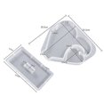 thumbnail image 1 of Large Photo Frame Resin Molds  Heart Shape Silicone Molds for Epoxy Resin  DIY, 1 of 5