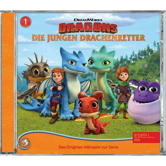 Dragons - Die jungen Drachenretter: Folge 1 - Das Original-Hörspiel zur Serie (Audiobook)