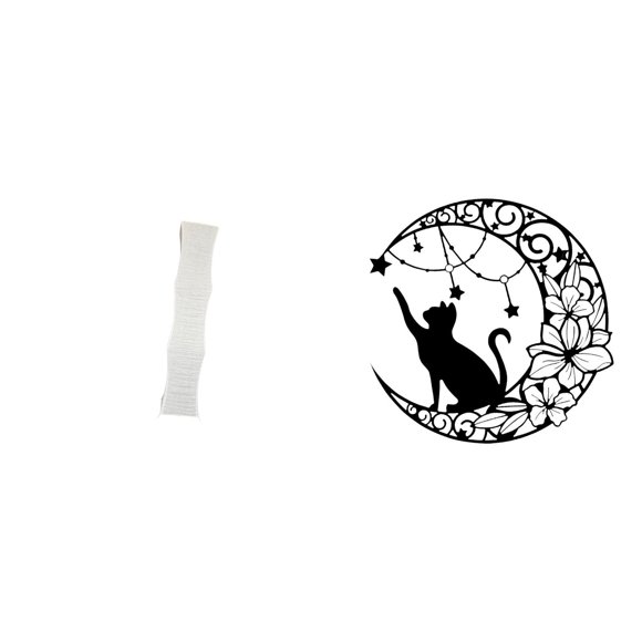 Pantalla para lámpara de salón con decoración de pared negra para amantes de los gatos y cubierta única para lámpara de pie