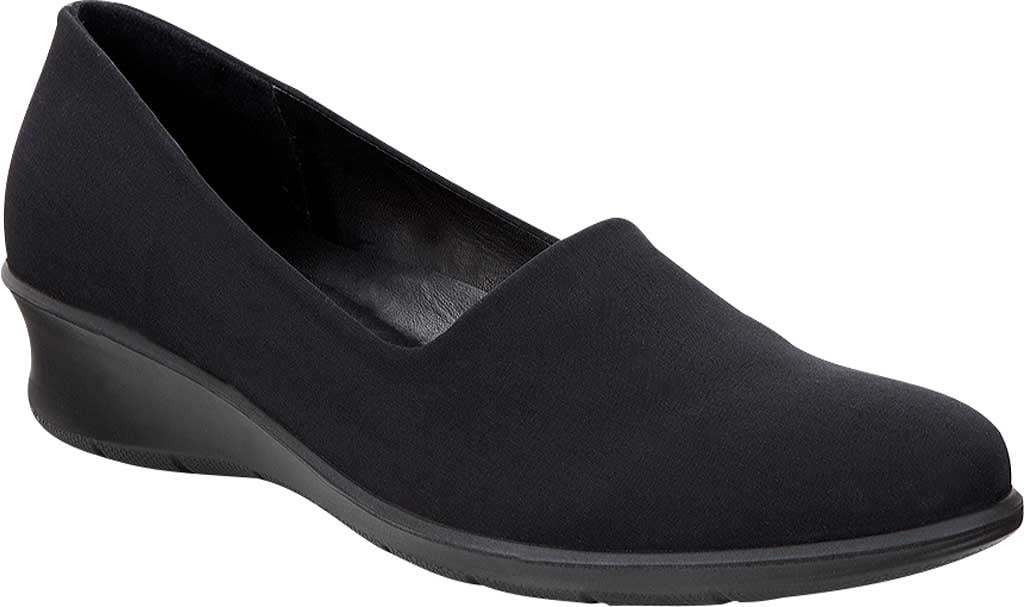 Women's Felicia Shoe Black/Black Leather 37 - Walmart.com