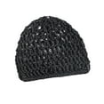 thumbnail image 2 of GUOOL Mesh Crochet Hair Net Curls Hair Wrap Lightweight Soft Elastic Crocheted Cap Black, 2 of 9