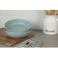 thumbnail image 3 of 10 Strawberry Street Wazee Matte 9"/48oz Serving Bowl, Set of 2, Mineral Blue, 3 of 5