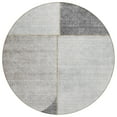thumbnail image 2 of Addison Rugs Chantille Indoor/Outdoor Transitional Art Deco Taupe Washable Round Rug, 8' x 8', 2 of 6