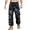 #01Gray, variant on Men's Camo Cargo Jogger Pants Elastic Waist Drawstring Casual Loose Trousers with Multi Pockets Green XL