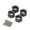 Dark Grey, variant on 4 Pieces Wheel Adapter Wheel Spacers Alloy Coupler Adapter Hub for 24 Fcx24 24 Crawler