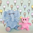 thumbnail image 4 of Elephant 7" & Piggie 5" Plush Set, 4 of 4