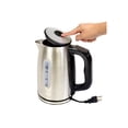 thumbnail image 4 of Kenmore 1.7 L (1.8 qt) Digital Cordless Kettle - Stainless Steel, 4 of 5