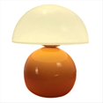 thumbnail image 1 of Lámpara de para Mesita de Noche, LámPara Dormitorio, Mini Lámpara de Mediados de Siglo, Regulable, Color Naranja, Enchufe de la UE, 1 of 5