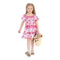 thumbnail image 3 of Vestido Disney Princess Ariel con volantes, manga corta, para niña, 4-5T, 3 of 6