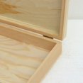 thumbnail image 4 of linyes Wooden Keepsake Box Storage Box Locking Wood boxes for Keepsakes Jewelry Knick Knacks Art Supplies, 4 of 7