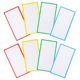 thumbnail image 2 of 8 etiquetas magnéticas de borrado en seco reutilizables para nombres, ideales para refrigerador. Etiquetas magnéticas para escribir nombres., 2 of 8