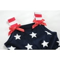 thumbnail image 3 of FEDPOP Toddler Girls Dresses 4th of July American Flag Summer Dress 4T, 3 of 7