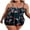 Flower, variant on Rivelino Tankini Swimsuits for Women Plus Size Two Piece Tummy Control Bathing Suits Ruffle Flounce Swimwear with Shorts