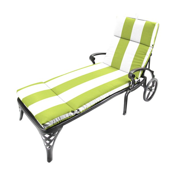 Jordan Manufacturing 72 X 22 In Polyester Outdoor Chaise Lounge Cushion Walmart Com Walmart Com