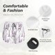 thumbnail image 4 of Balery Lavender Flowers Pantalones cortos deportivos para mujer con forro y dos bolsillos, elásticos, para entrenamiento, gimnasio, yoga-Large, 4 of 7