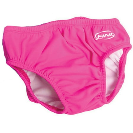 FINIS Swim Diaper In Solid Pink, Size 4T