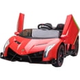 thumbnail image 4 of Carro Eléctrico Montable Lamborghini Rojo Usb Mp3 +3 Años, 4 of 5