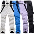 thumbnail image 3 of Waterproof Skiing Overalls 2025 Outdoor Mountain Man Snowboard Trousers Windproof Female Jumpsuit Sport Warm Women Ski Pants (as picture,M(170-175CM)), 3 of 7