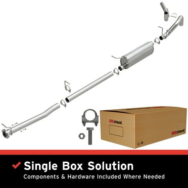 BRExhaust Direct-Fit Replacement Exhaust System 106-0692: For 2008-2010 Ford