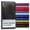 Acadia Black, variant on Gallery Leather Pocket Monthly Planner 2027 - Acadia Navy - 6x3.25"