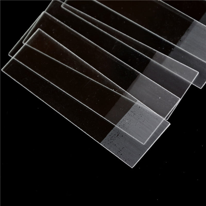 Professional 50PCS Blank Microscope Slides accessories Cover Glass La HDUK 