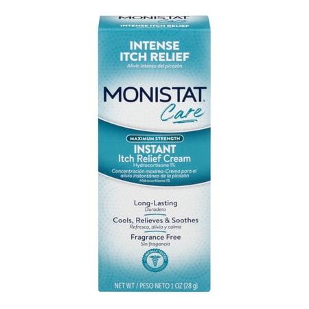 Monistat Care Maximum Strength Instant Itch Relief Cream, 1 Ounce