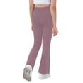 thumbnail image 5 of Sherrylily Girls Yoga Pants V Cross Waist Wide Leg Flare Pants High Waist Bootcut Pants with Pockets, 5 of 7