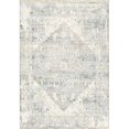 thumbnail image 1 of Dynamic Rugs ER469660100 4 ft. x 5 ft. 5 in. Eternal 9660 Rectangle Contemporary Area Rug - 100 Ivory & Blue, 1 of 1