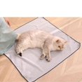 thumbnail image 4 of Multifunctional Cat Wrapping Cloth For Gentle Nail Clipping, Self-Adherent Anti-Scratch Calming Wrap To Prevent Escapes, 90*90 Cm Size 1 Pack With Cute Printed Patterns, 4 of 5