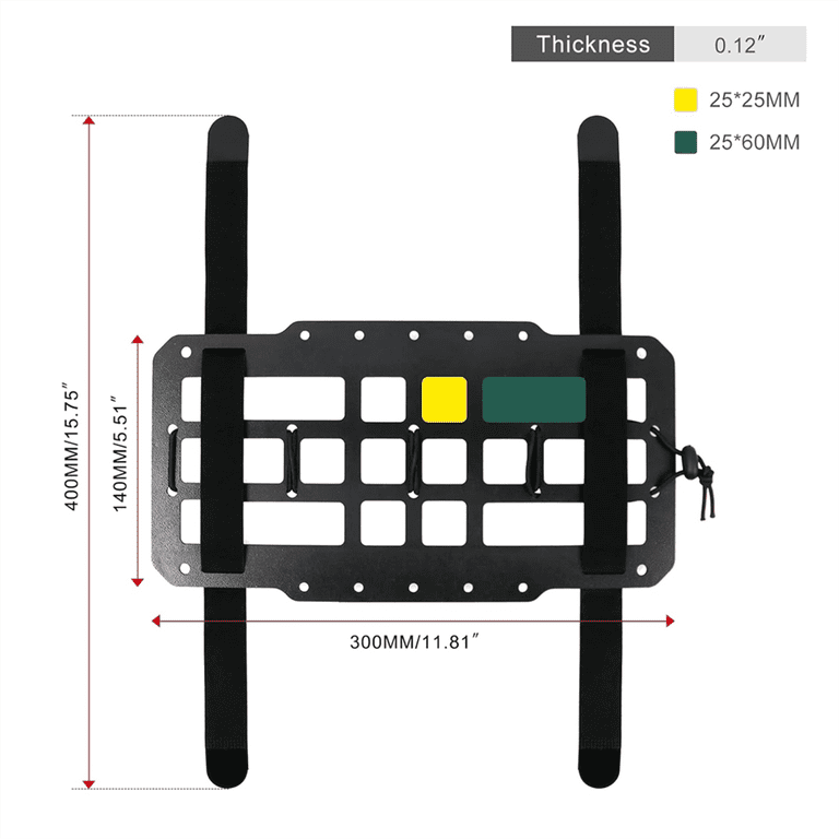 Car Sun Visor Organizer Rigid Molle Panel For Vehicle Tactical Gear Storage Holder Compatible Molle~p116780909 Car Sun Visor Organizer Rigid Molle Panel For Vehicle Tactical Gear Storage Holder Compatible Molle~p116780909