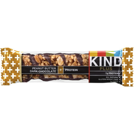 KIND Plus Nutrition Boost Bar, Peanut Butter Dark ...