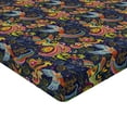 thumbnail image 2 of Ambesonne East Fitted Sheet, Cartoon Style Birds Dots, California King, Multicolor, 2 of 3