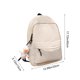 thumbnail image 3 of Mochila de viaje unisex impermeable de gran capacidad con múltiples compartimentos, nailon Oxford ligero, negro o blanco, 43x32 cm., 3 of 6