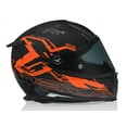 thumbnail image 3 of Nexx X.R2 Acid Motorcycle Helmet Matte Neon Orange LG, 3 of 5
