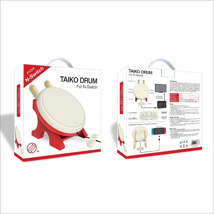 taiko drum controller for switch
