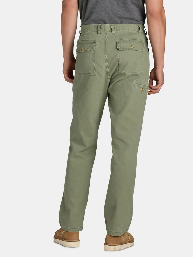 George Men's Utility Pants, 32” Inseam, Sizes 30-46, Cotton