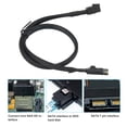thumbnail image 4 of Mini  8643 to 8087 Cable for Computer Server, HD 12Gbps Mini  SFF 8643 8087 HD  Environment Friendly  Data Cable Computer Server Cable., 4 of 8