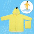 thumbnail image 2 of Imperméable Confortable, Imperméable pour Bébé, Vêtement de Pluie Portable et Léger pour le Printemps et l'Automne, pour Tout-Petits Garçons (Jaune, G), 2 of 7